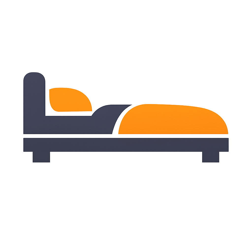 Bed Symbol in Brand Colors-1