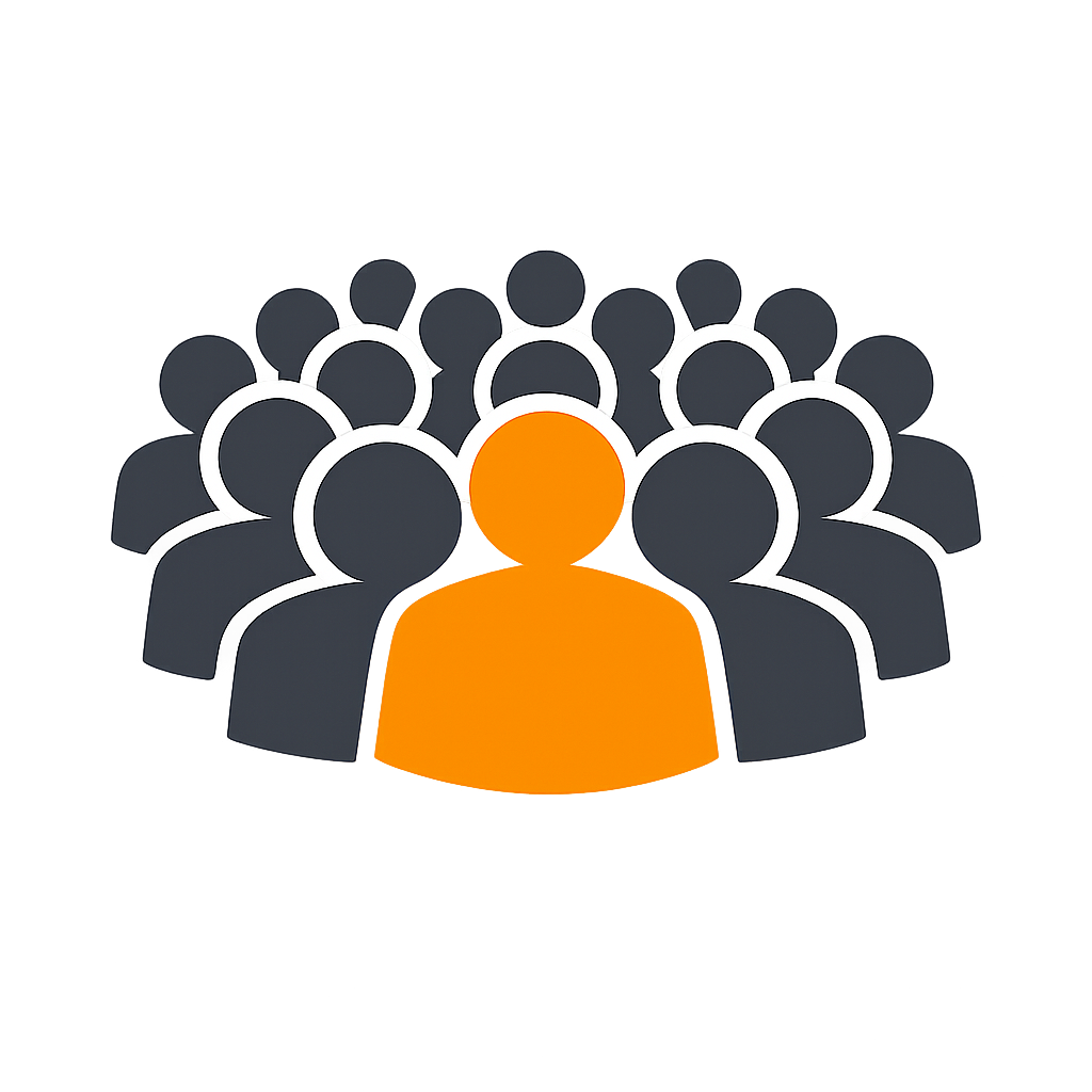 Crowd in Brand Colors-3
