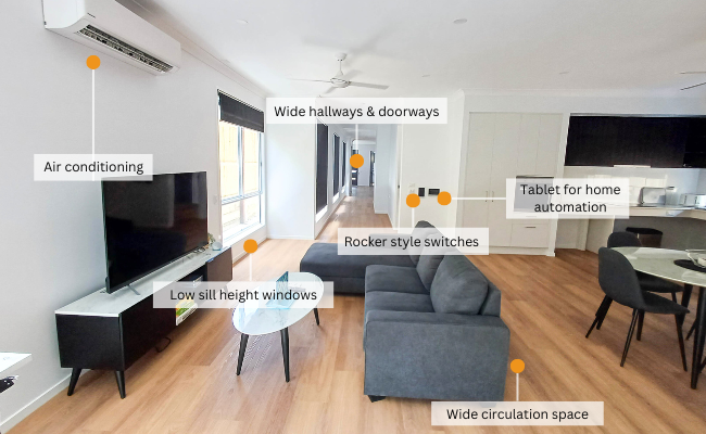 Living Room and captions Living Room and captions